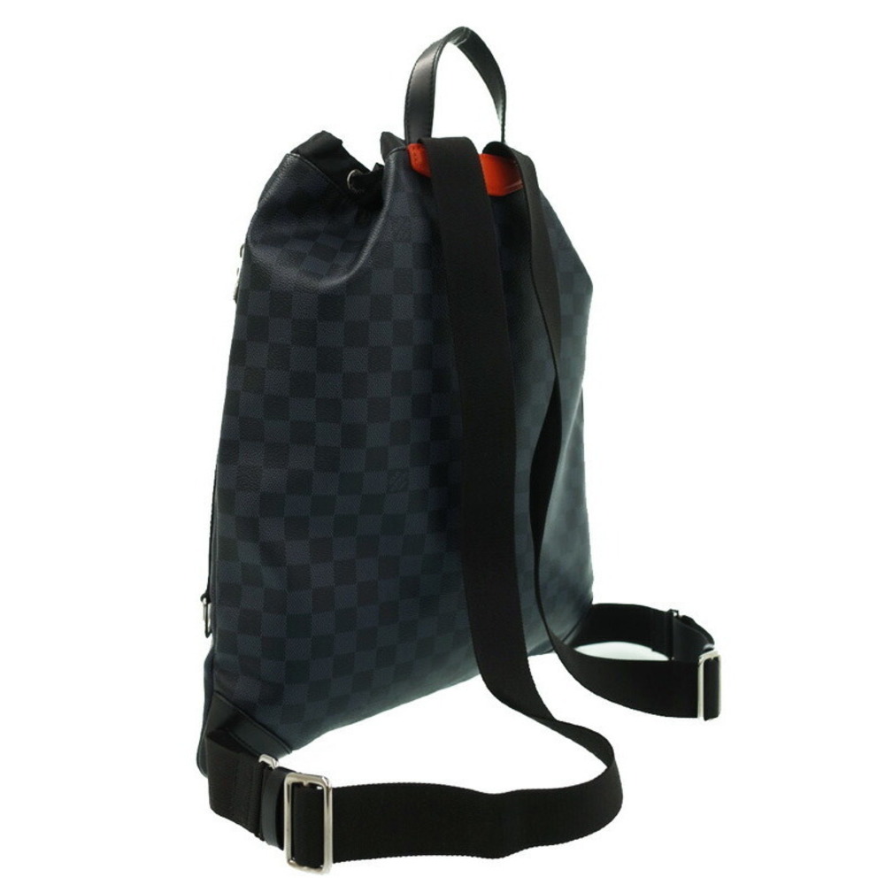 Louis Vuitton Blue Gym Cobalt Backpack Damier